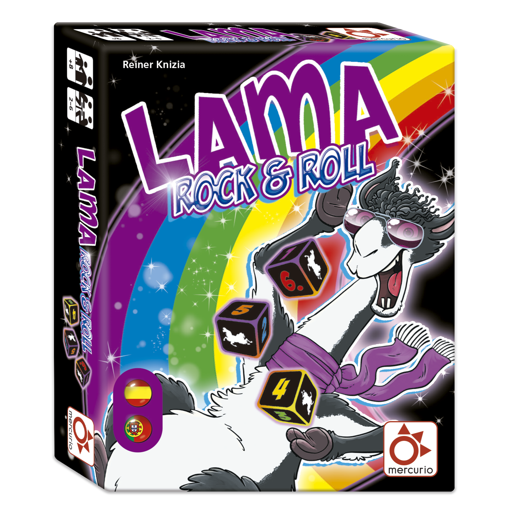 Lama Rock & Roll, Edição em Portugues e Espanhol